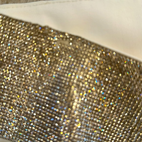 Chic White and Silver Maxi Dress - Picture 12 of 13